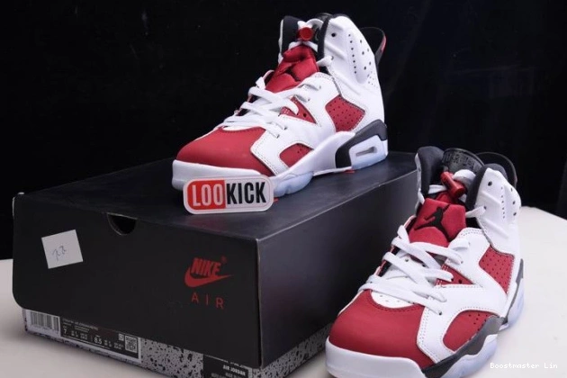 Boostmaster lin 2021 CT8529-106 'CARMINE' JORDAN 6 RETRO AIR 0818